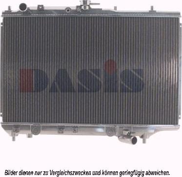 AKS Dasis 110960N - Radiator, mühərrikin soyudulması furqanavto.az