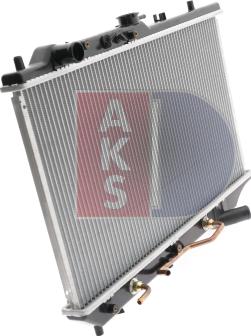 AKS Dasis 110520N - Radiator, mühərrikin soyudulması furqanavto.az