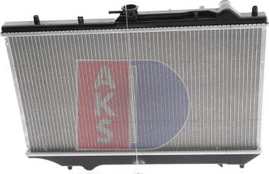 AKS Dasis 110520N - Radiator, mühərrikin soyudulması furqanavto.az