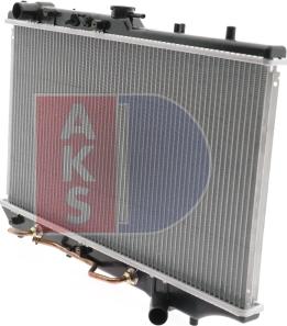 AKS Dasis 110520N - Radiator, mühərrikin soyudulması furqanavto.az