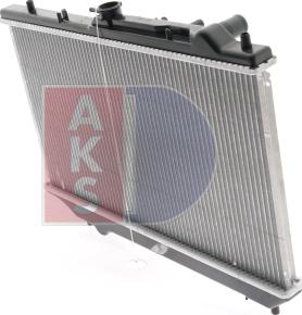 AKS Dasis 110520N - Radiator, mühərrikin soyudulması furqanavto.az