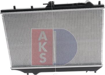 AKS Dasis 110680N - Radiator, mühərrikin soyudulması furqanavto.az