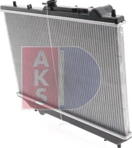 AKS Dasis 110680N - Radiator, mühərrikin soyudulması furqanavto.az