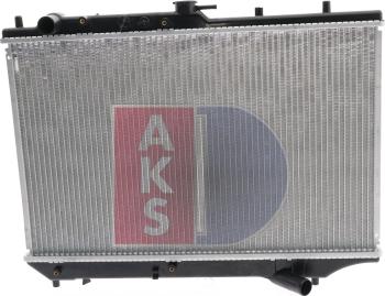 AKS Dasis 110680N - Radiator, mühərrikin soyudulması furqanavto.az