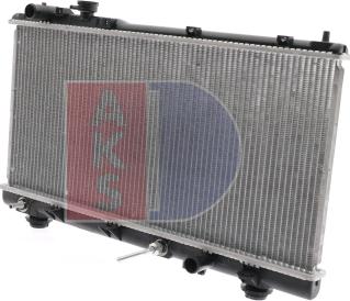 AKS Dasis 110035N - Radiator, mühərrikin soyudulması furqanavto.az