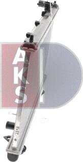 AKS Dasis 110035N - Radiator, mühərrikin soyudulması furqanavto.az