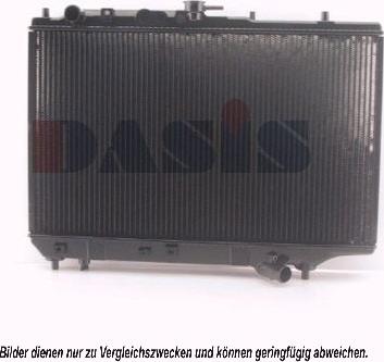 AKS Dasis 111020N - Radiator, mühərrikin soyudulması furqanavto.az