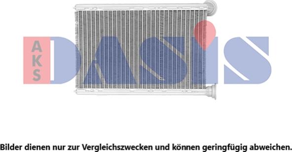 AKS Dasis 189013N - İstilik dəyişdiricisi, daxili isitmə furqanavto.az