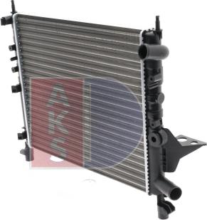 AKS Dasis 180580N - Radiator, mühərrikin soyudulması furqanavto.az