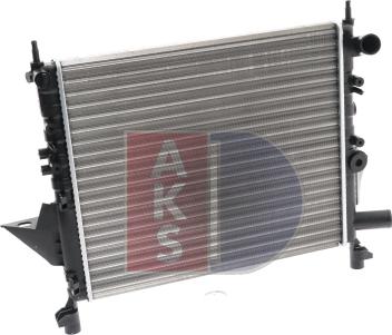 AKS Dasis 180580N - Radiator, mühərrikin soyudulması furqanavto.az