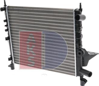 AKS Dasis 180580N - Radiator, mühərrikin soyudulması furqanavto.az