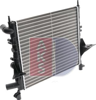 AKS Dasis 180580N - Radiator, mühərrikin soyudulması furqanavto.az