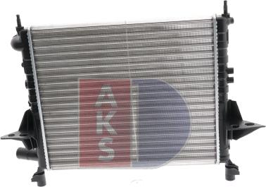 AKS Dasis 180580N - Radiator, mühərrikin soyudulması furqanavto.az