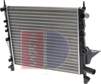 AKS Dasis 180580N - Radiator, mühərrikin soyudulması furqanavto.az