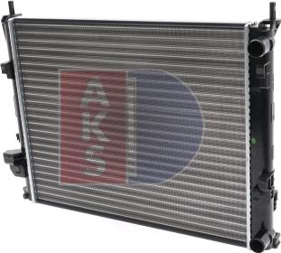 AKS Dasis 180048N - Radiator, mühərrikin soyudulması furqanavto.az