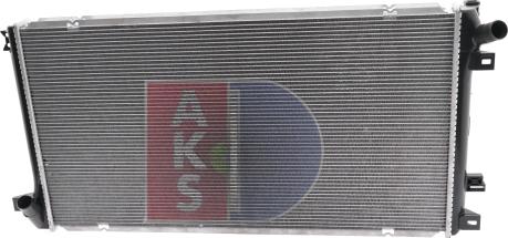 AKS Dasis 180059N - Radiator, mühərrikin soyudulması furqanavto.az