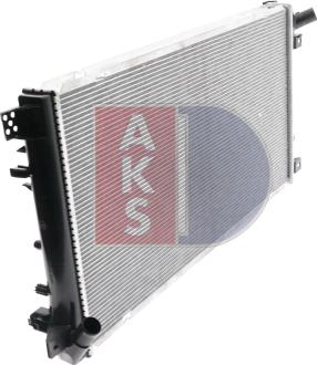 AKS Dasis 180059N - Radiator, mühərrikin soyudulması furqanavto.az