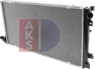 AKS Dasis 180059N - Radiator, mühərrikin soyudulması furqanavto.az