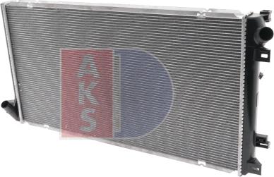 AKS Dasis 180059N - Radiator, mühərrikin soyudulması furqanavto.az