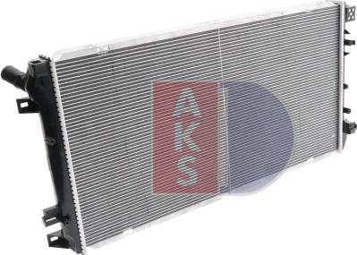 AKS Dasis 180059N - Radiator, mühərrikin soyudulması furqanavto.az