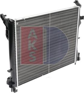 AKS Dasis 180058N - Radiator, mühərrikin soyudulması furqanavto.az