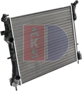 AKS Dasis 180058N - Radiator, mühərrikin soyudulması furqanavto.az