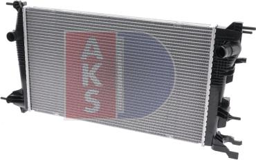 AKS Dasis 180066N - Radiator, mühərrikin soyudulması furqanavto.az