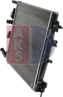 AKS Dasis 180009N - Radiator, mühərrikin soyudulması furqanavto.az