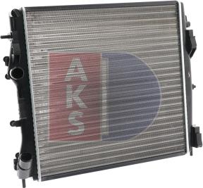 AKS Dasis 180009N - Radiator, mühərrikin soyudulması furqanavto.az