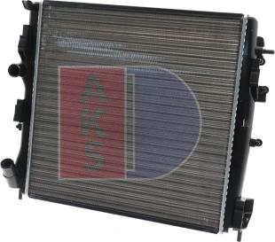 AKS Dasis 180009N - Radiator, mühərrikin soyudulması furqanavto.az