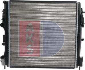 AKS Dasis 180009N - Radiator, mühərrikin soyudulması furqanavto.az