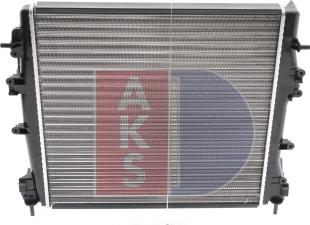 AKS Dasis 180009N - Radiator, mühərrikin soyudulması furqanavto.az