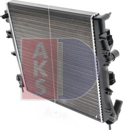 AKS Dasis 180009N - Radiator, mühərrikin soyudulması furqanavto.az