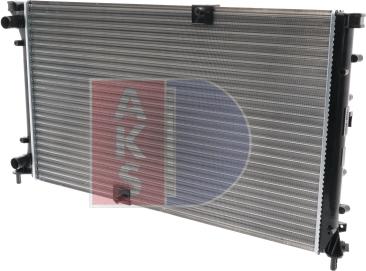 AKS Dasis 180015N - Radiator, mühərrikin soyudulması furqanavto.az