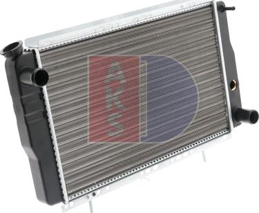 AKS Dasis 180010N - Radiator, mühərrikin soyudulması furqanavto.az