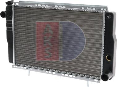 AKS Dasis 180010N - Radiator, mühərrikin soyudulması furqanavto.az