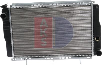 AKS Dasis 180010N - Radiator, mühərrikin soyudulması furqanavto.az