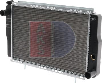 AKS Dasis 180010N - Radiator, mühərrikin soyudulması furqanavto.az