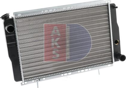 AKS Dasis 180010N - Radiator, mühərrikin soyudulması furqanavto.az