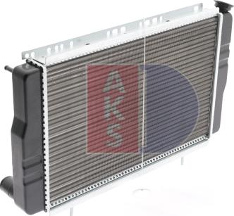 AKS Dasis 180010N - Radiator, mühərrikin soyudulması furqanavto.az