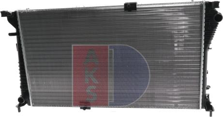 AKS Dasis 180089N - Radiator, mühərrikin soyudulması furqanavto.az