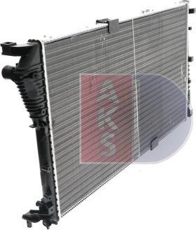 AKS Dasis 180089N - Radiator, mühərrikin soyudulması furqanavto.az