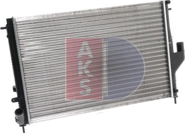 AKS Dasis 180088N - Radiator, mühərrikin soyudulması furqanavto.az