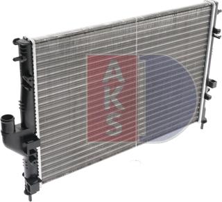 AKS Dasis 180088N - Radiator, mühərrikin soyudulması furqanavto.az