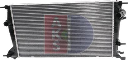 AKS Dasis 180077N - Radiator, mühərrikin soyudulması furqanavto.az