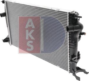 AKS Dasis 180077N - Radiator, mühərrikin soyudulması furqanavto.az