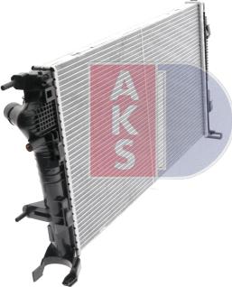 AKS Dasis 180077N - Radiator, mühərrikin soyudulması furqanavto.az