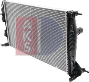 AKS Dasis 180077N - Radiator, mühərrikin soyudulması furqanavto.az