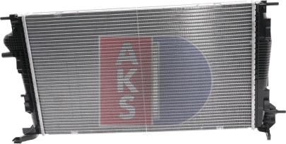 AKS Dasis 180077N - Radiator, mühərrikin soyudulması furqanavto.az