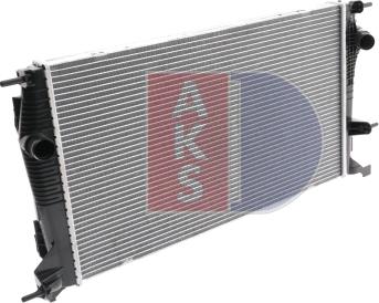 AKS Dasis 180077N - Radiator, mühərrikin soyudulması furqanavto.az